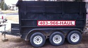 3 AXLE end dump trailer for hire /rent !!!!