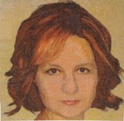 Embroidered photo