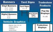 Sandwich Boards for Outdoor Advertisement