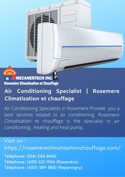 Air Conditioning Specialist | Rosemere Climatisation et chauffage