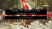 How to apply for Canada Visa