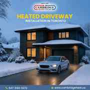 Heated Driveway Installation in Toronto
