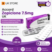 Sleep Better Tonight with Accord Zopiclone Tablets: UK Store