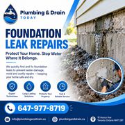 Foundation Leak Repairs Toronto & GTA | Local Plumbing Experts